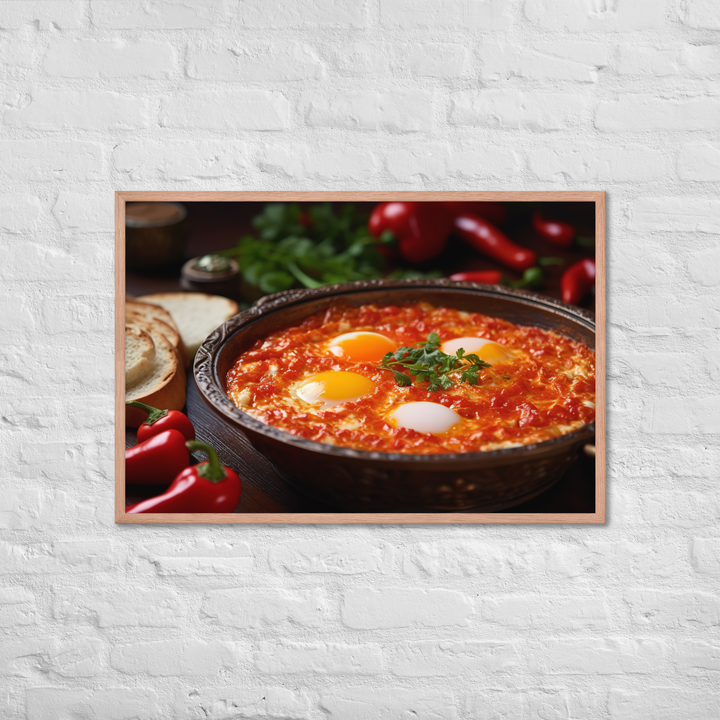 Menemen Framed poster 🤤 from Yumify.AI