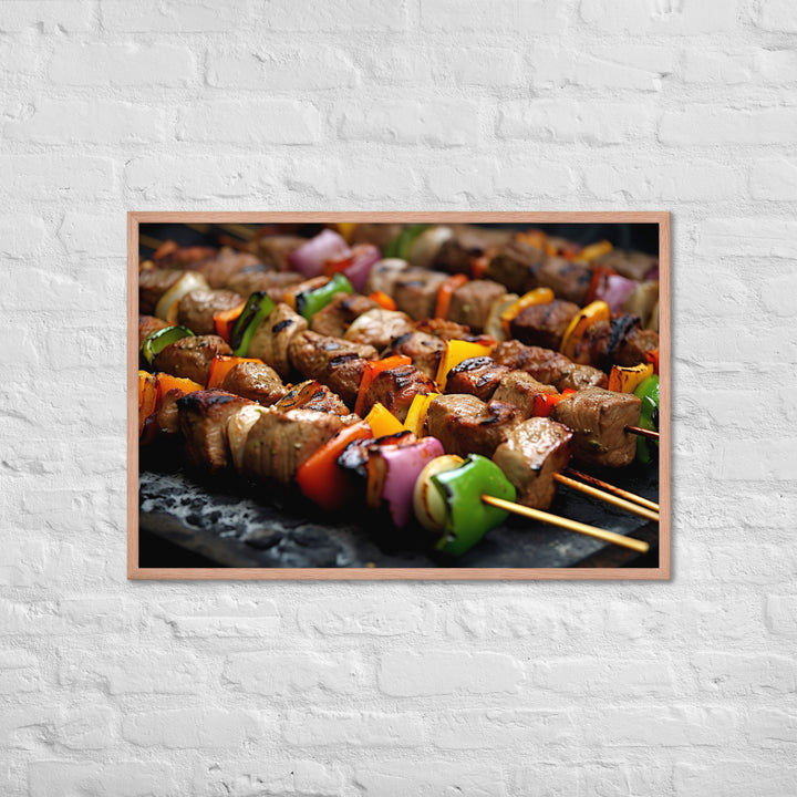 Kebab Framed poster 🤤 from Yumify.AI