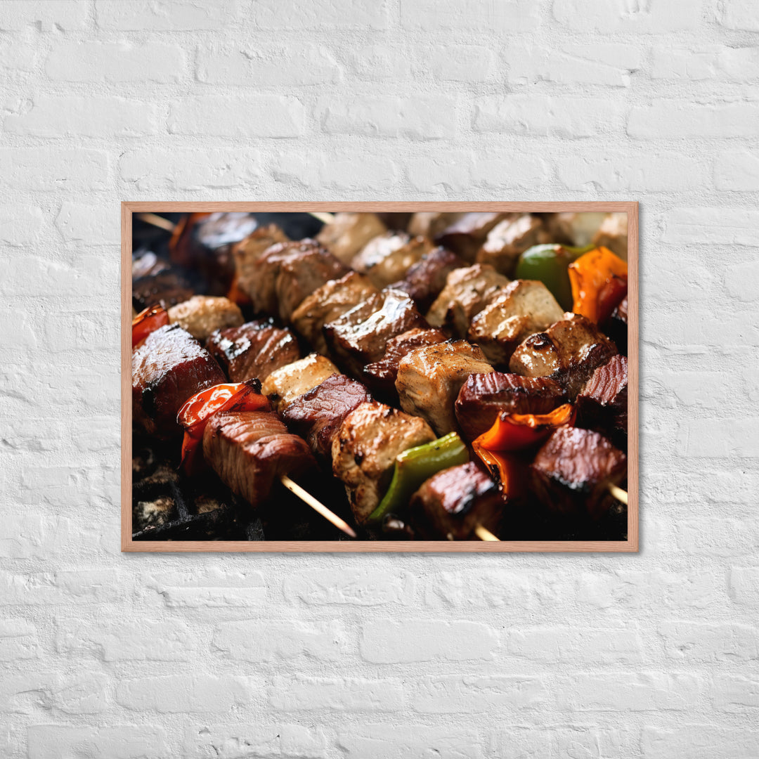 Kebab Framed poster 🤤 from Yumify.AI