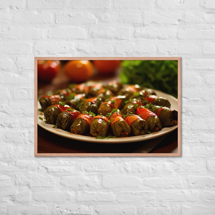 Dolma Framed poster 🤤 from Yumify.AI