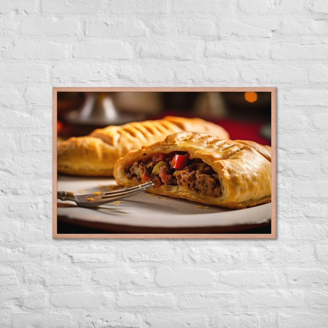 Cornish Pasty Framed poster 🤤 from Yumify.AI