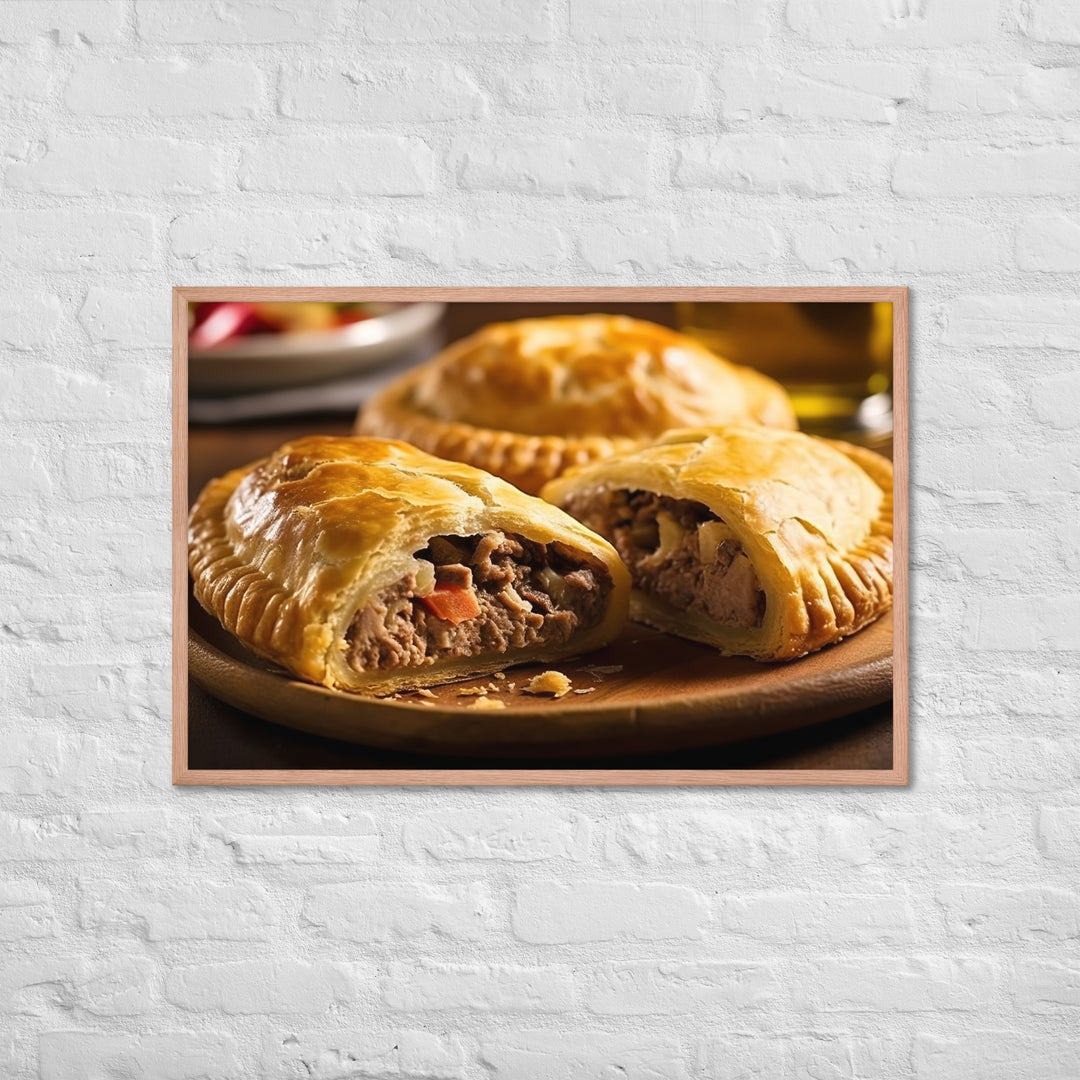 Cornish Pasty Framed poster 🤤 from Yumify.AI