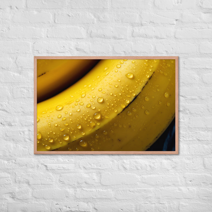 Banana Framed poster 🤤 from Yumify.AI