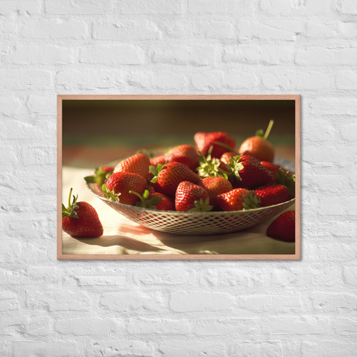 Sun Kissed Berries Framed poster 🤤 from Yumify.AI