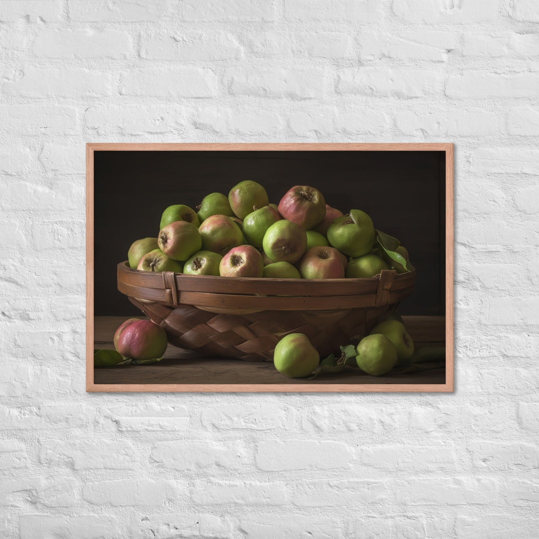 Guava Harvest Bounty Framed poster 🤤 from Yumify.AI