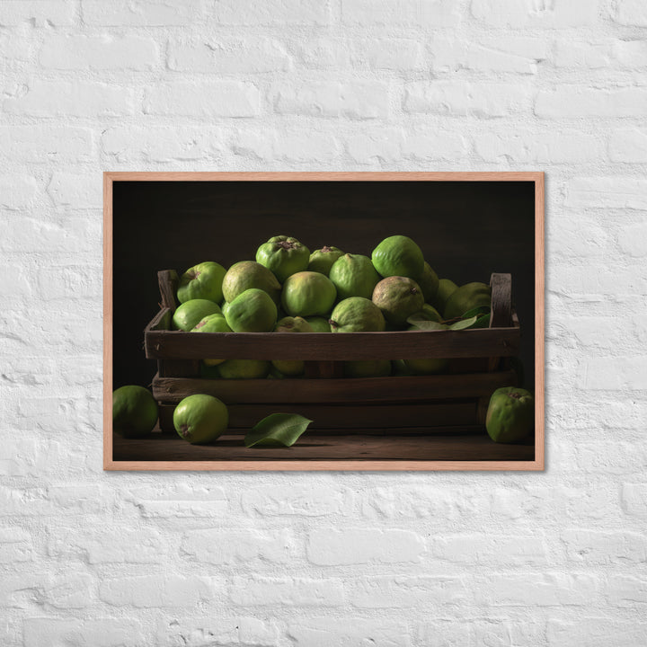 Guava Harvest Bounty Framed poster 🤤 from Yumify.AI