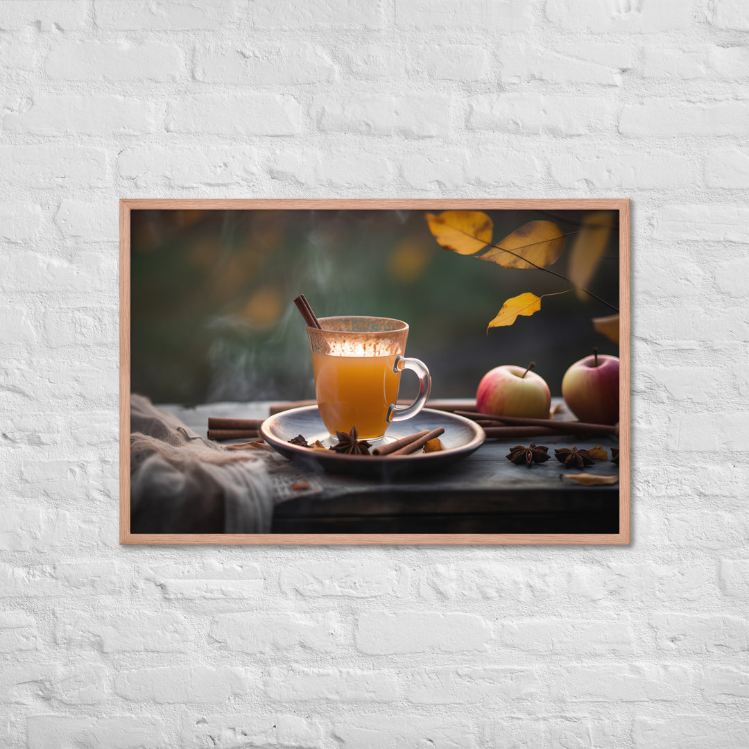 The Essence of Autumn Framed poster 🤤 from Yumify.AI