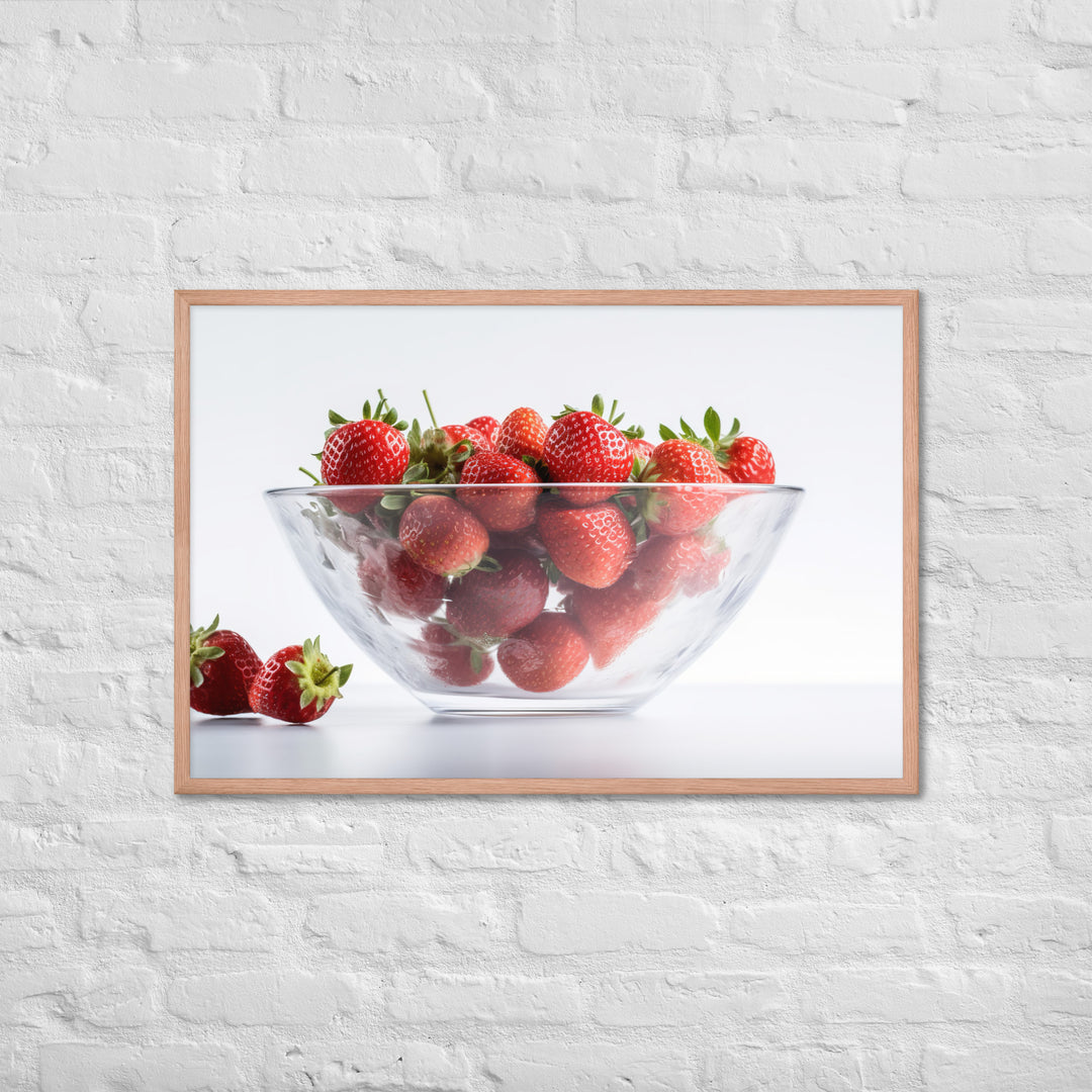 Berrylicious Treat Framed poster 🤤 from Yumify.AI