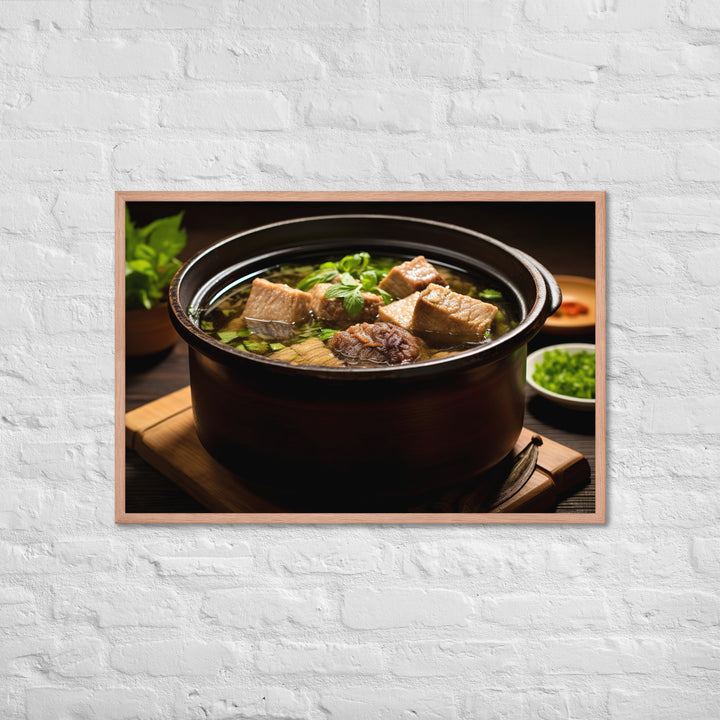 Bak Kut Teh Framed poster 🤤 from Yumify.AI