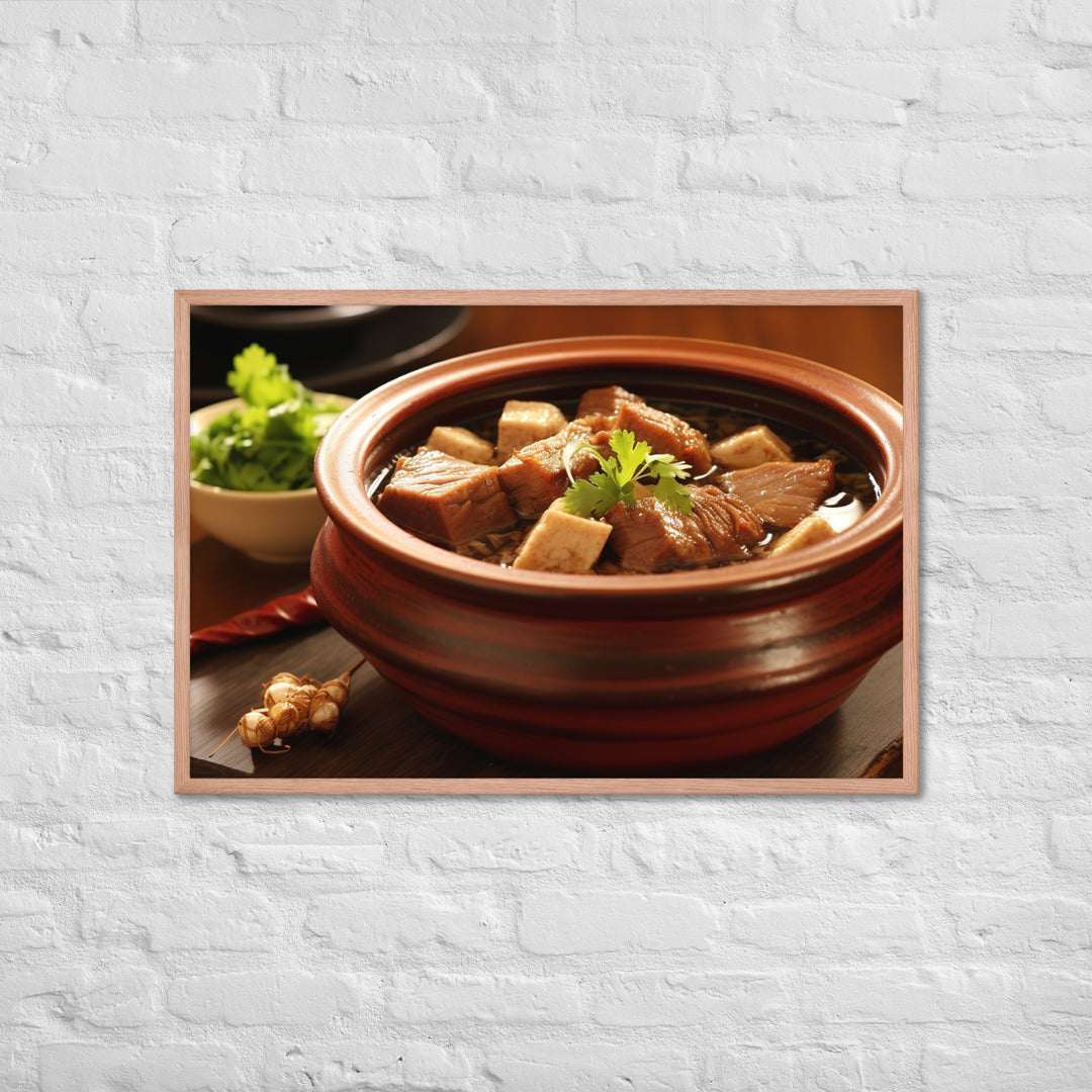 Bak Kut Teh Framed poster 🤤 from Yumify.AI