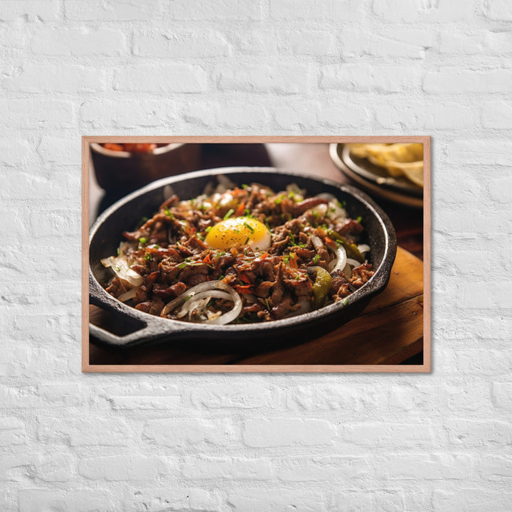 Sisig Framed poster 🤤 from Yumify.AI