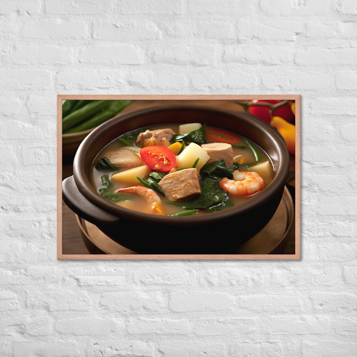 Sinigang Framed poster 🤤 from Yumify.AI