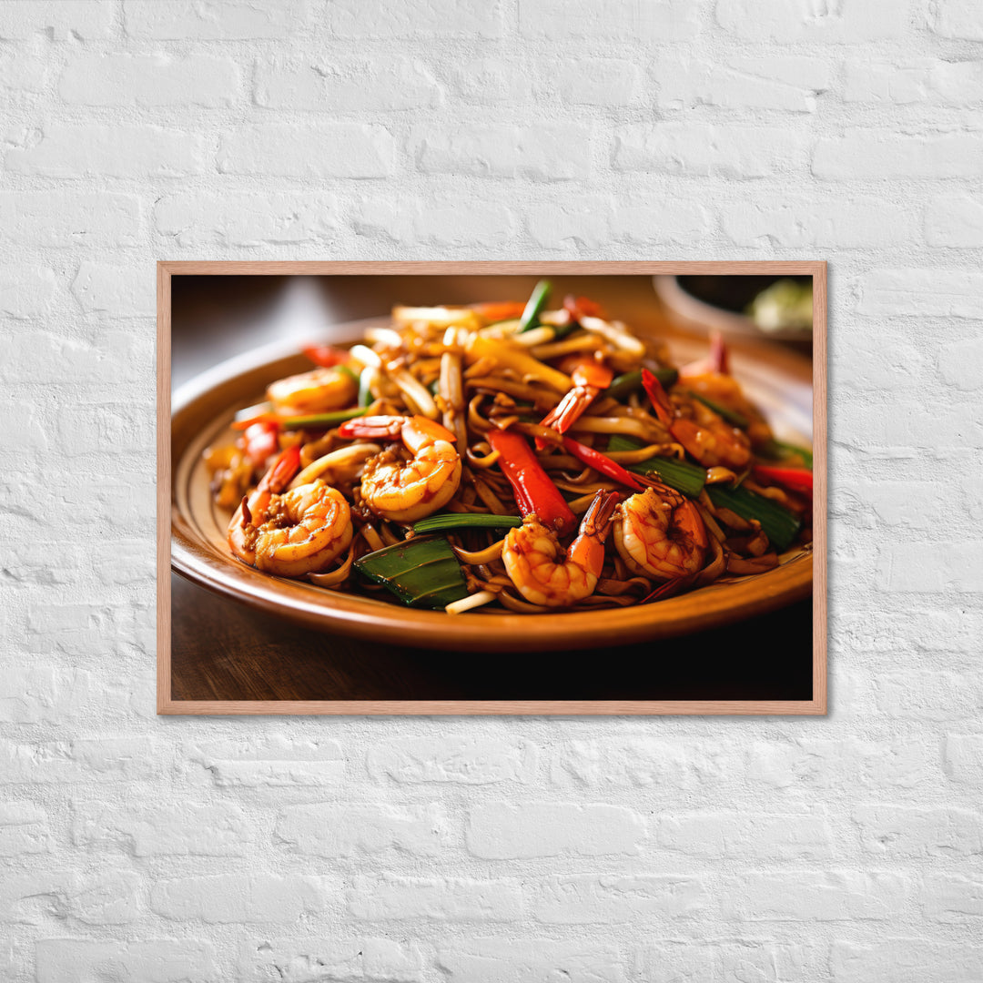 Mee Goreng Framed poster 🤤 from Yumify.AI