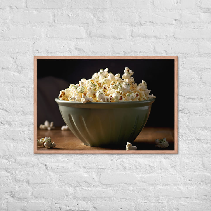 Ranch Popcorn Framed poster 🤤 from Yumify.AI