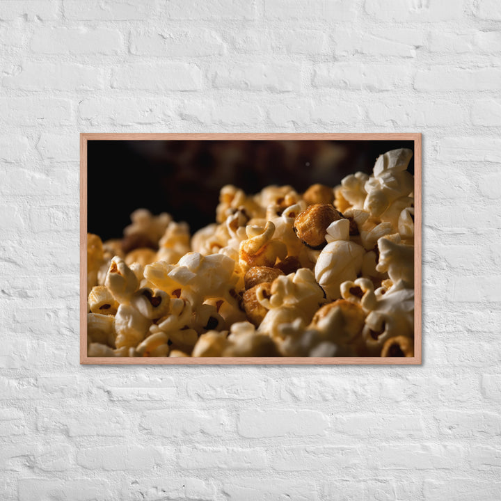 Kettle Corn Framed poster 🤤 from Yumify.AI