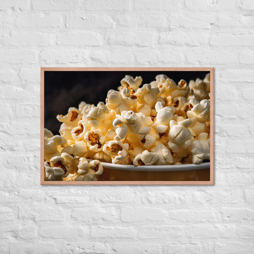 Kettle Corn Framed poster 🤤 from Yumify.AI