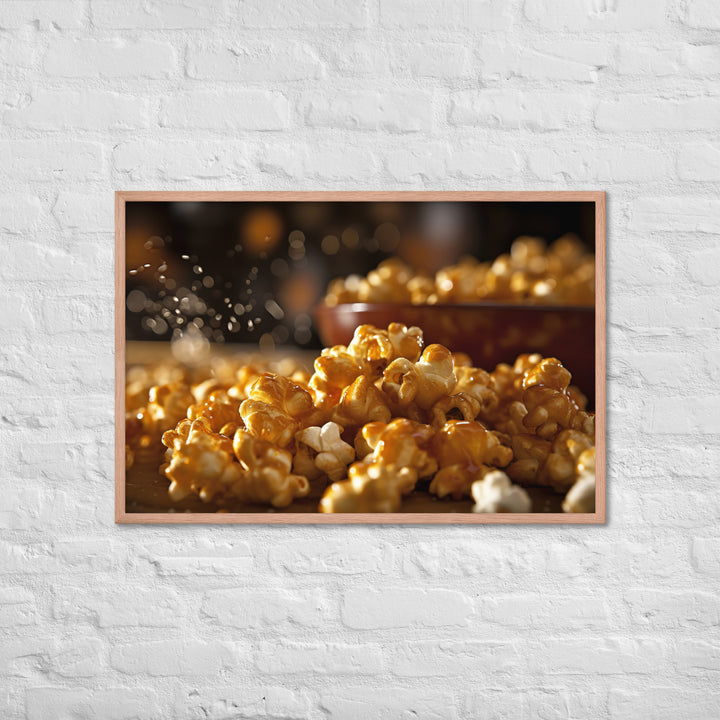 Cinnamon Sugar Popcorn Framed poster 🤤 from Yumify.AI