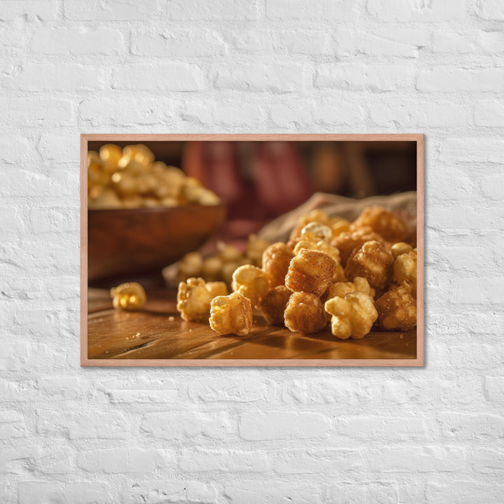 Cinnamon Sugar Popcorn Framed poster 🤤 from Yumify.AI