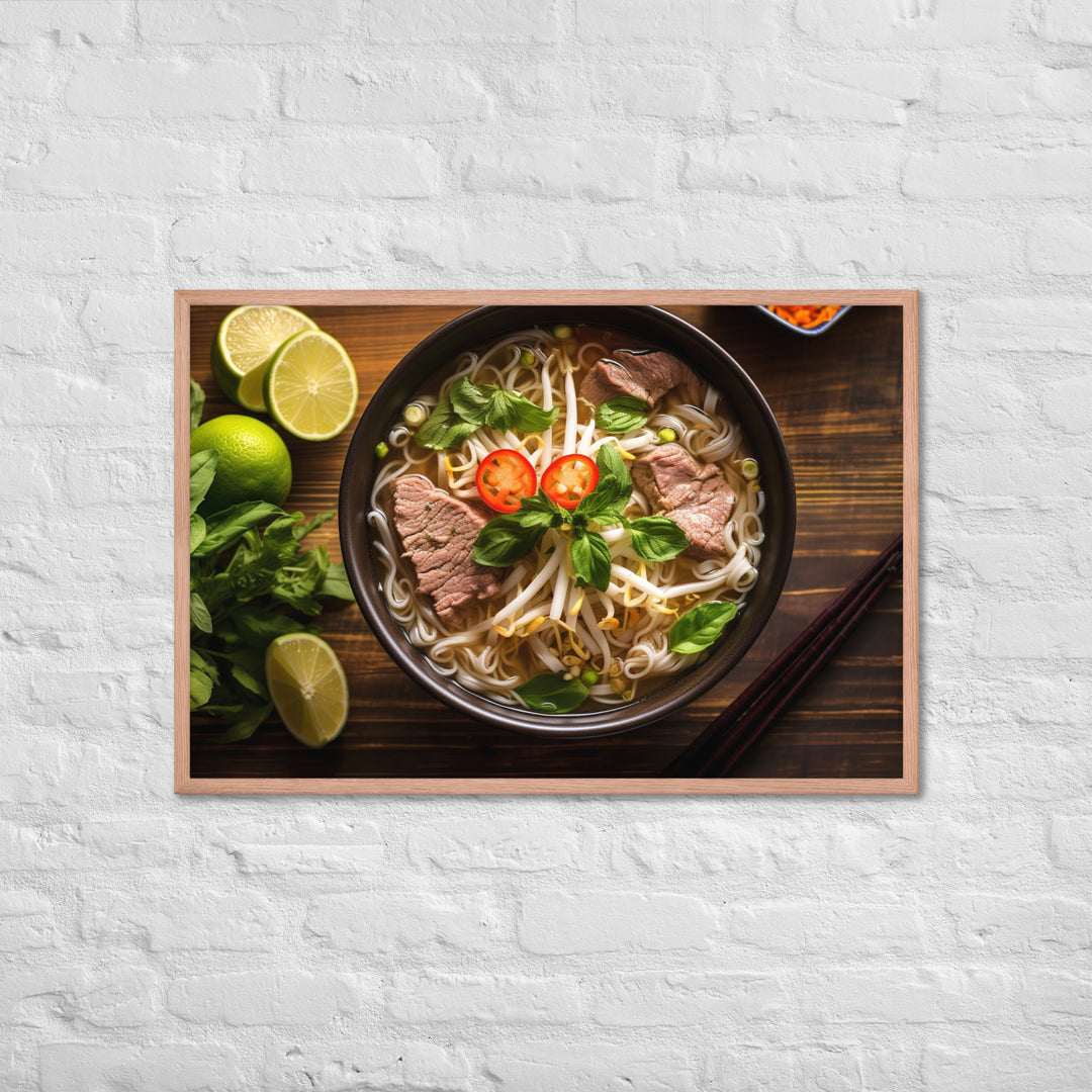 Pho Framed poster 🤤 from Yumify.AI