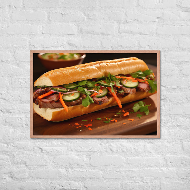 Banh Mi Framed poster 🤤 from Yumify.AI