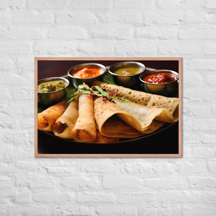 Masala Dosa Framed poster 🤤 from Yumify.AI