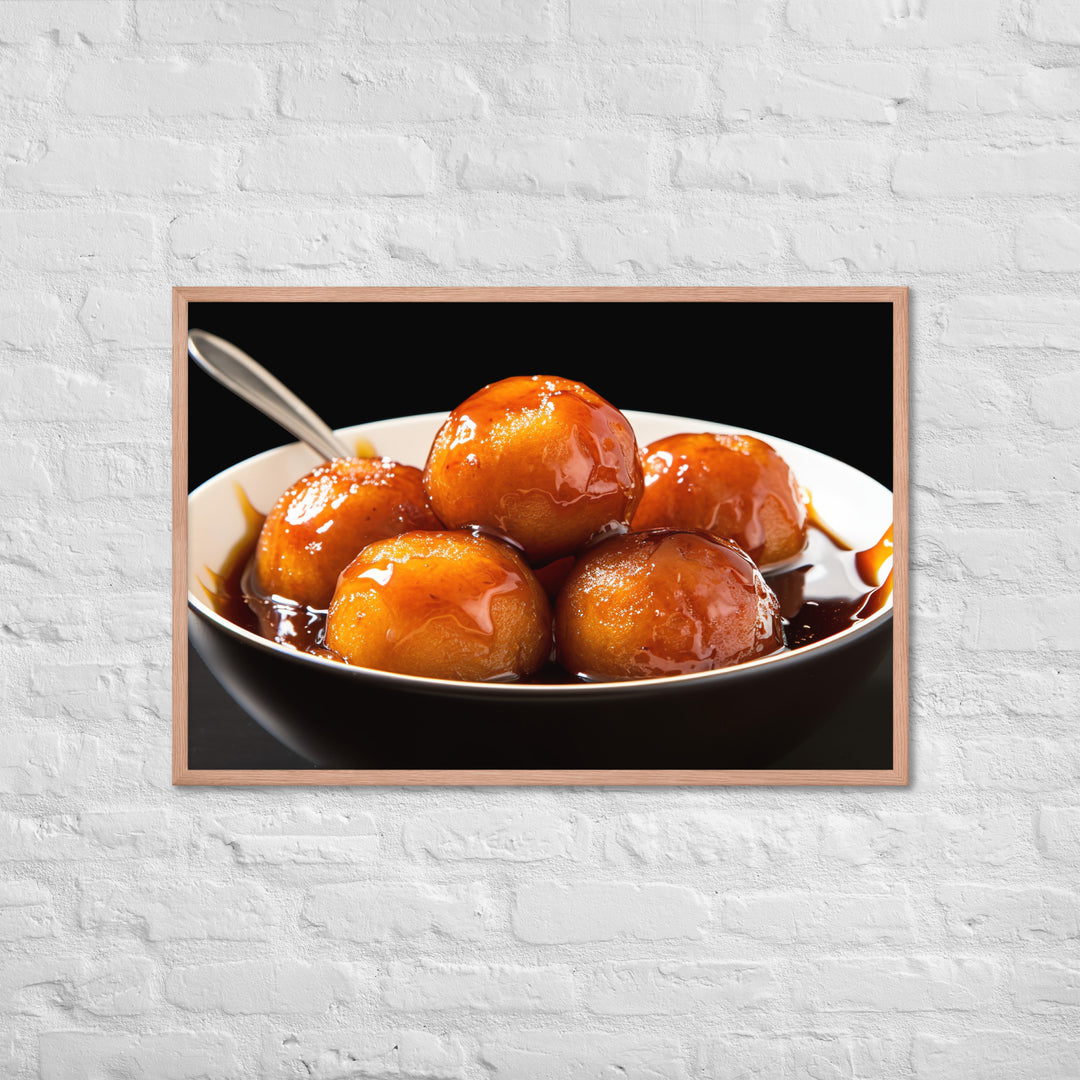 Gulab Jamun Framed poster 🤤 from Yumify.AI