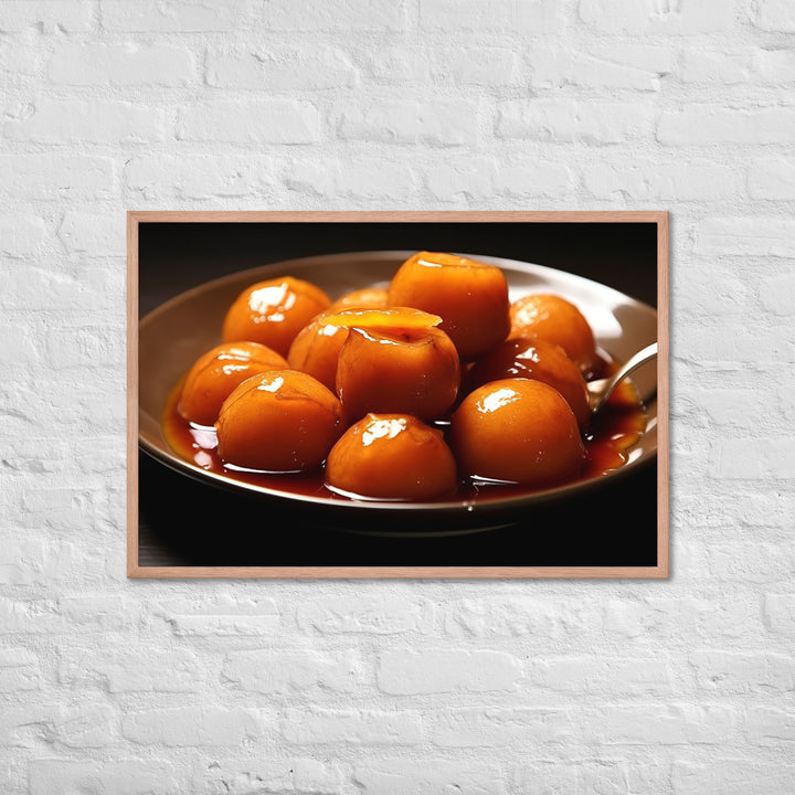 Gulab Jamun Framed poster 🤤 from Yumify.AI