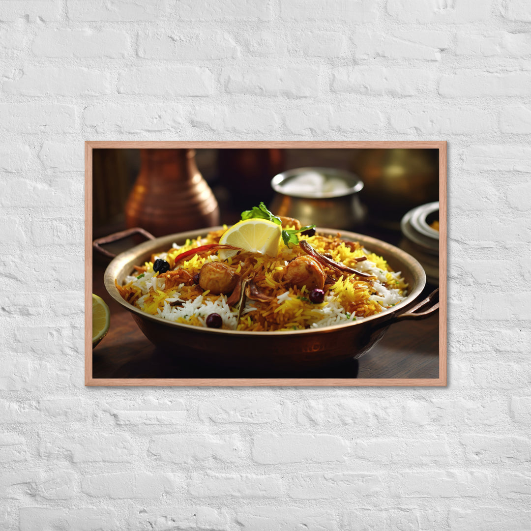 Biryani Framed poster 🤤 from Yumify.AI