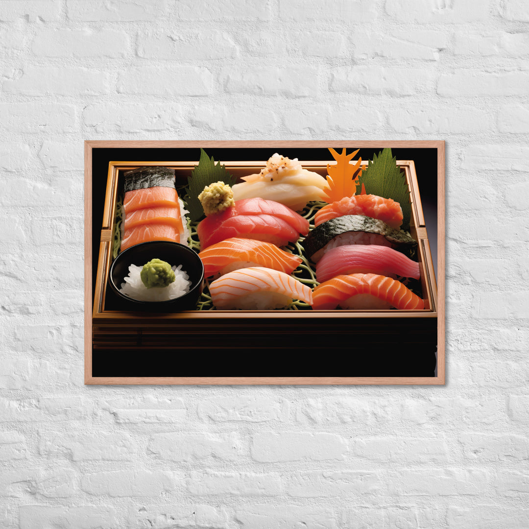 Sushi Framed poster 🤤 from Yumify.AI