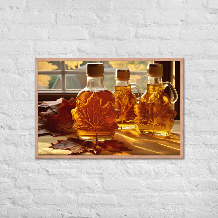 Maple Syrup Framed poster 🤤 from Yumify.AI