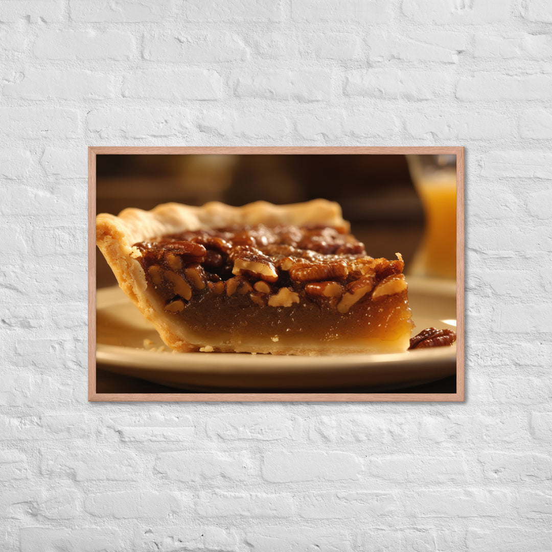 Butter Tart Framed poster 🤤 from Yumify.AI