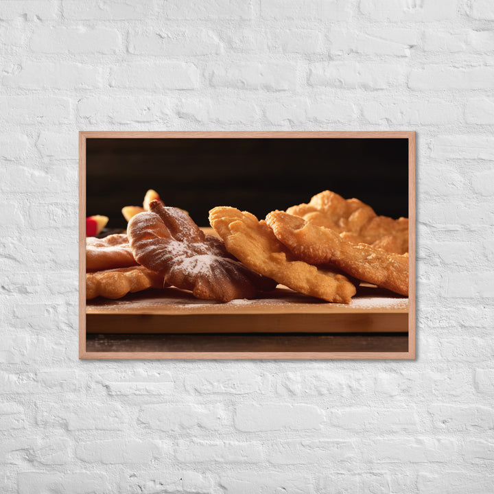 Beaver Tails Framed poster 🤤 from Yumify.AI