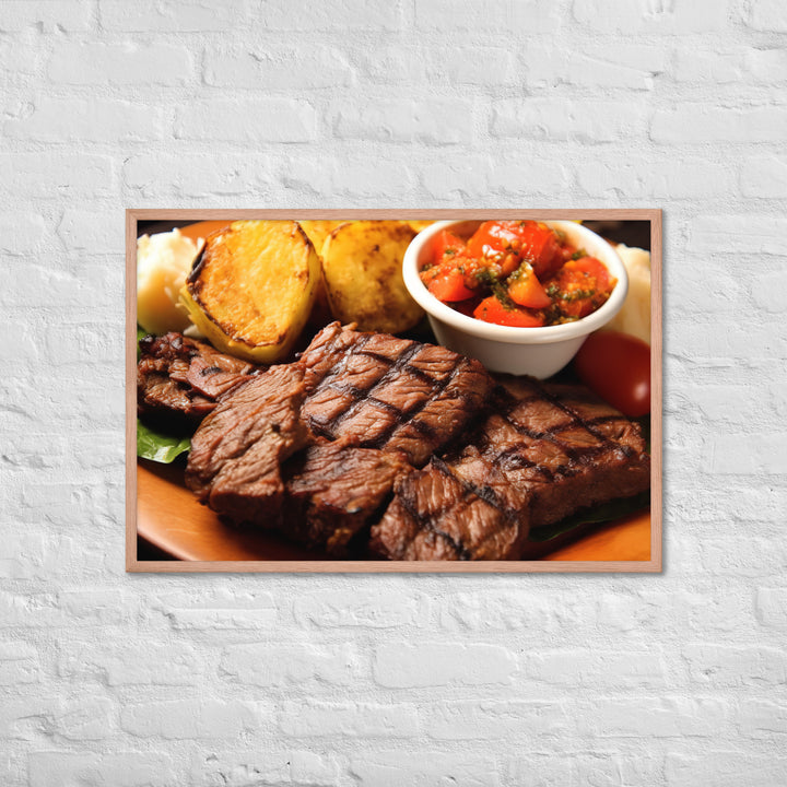 Nyama Choma Framed poster 🤤 from Yumify.AI