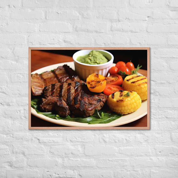 Nyama Choma Framed poster 🤤 from Yumify.AI