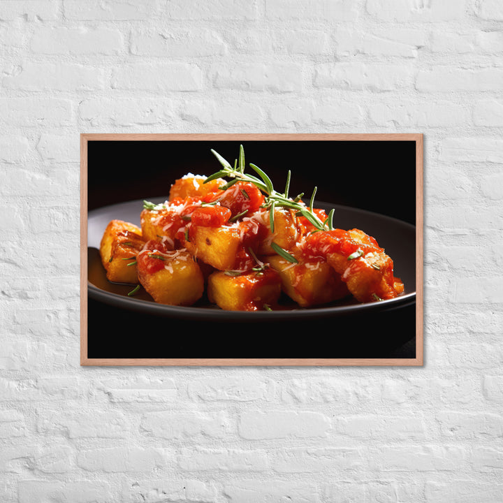 Patatas Bravas Framed poster 🤤 from Yumify.AI