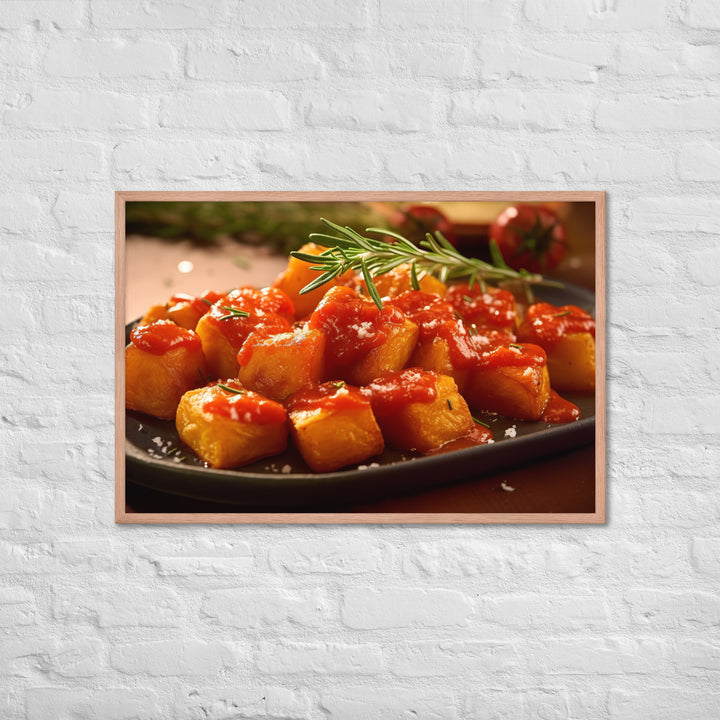 Patatas Bravas Framed poster 🤤 from Yumify.AI