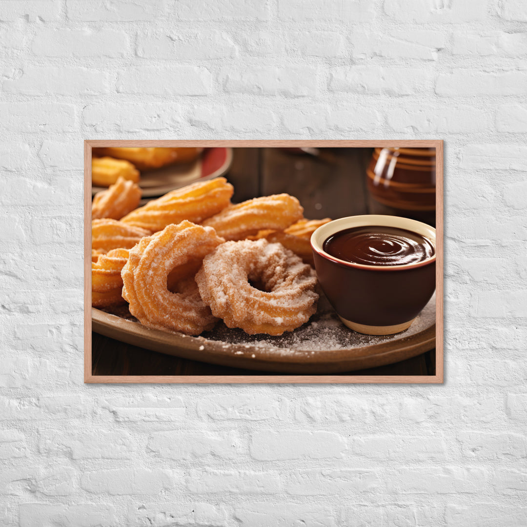 Churros Framed poster 🤤 from Yumify.AI