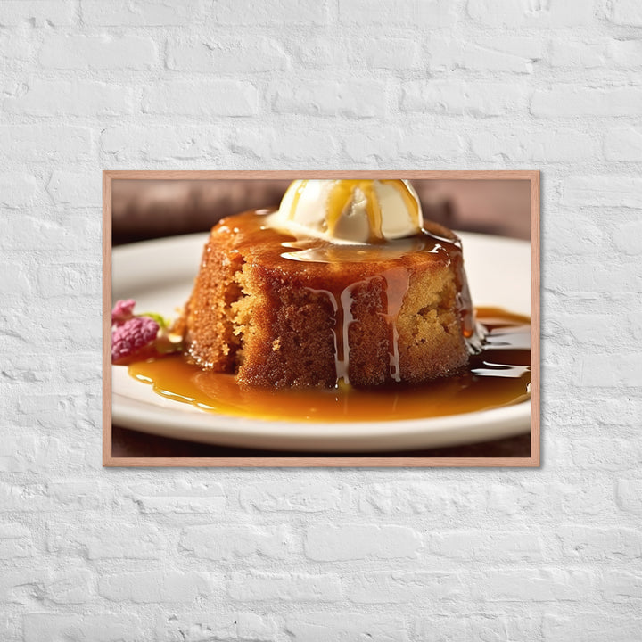 Malva Pudding Framed poster 🤤 from Yumify.AI
