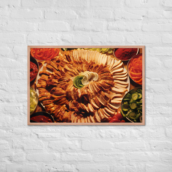 Shawarma Framed poster 🤤 from Yumify.AI