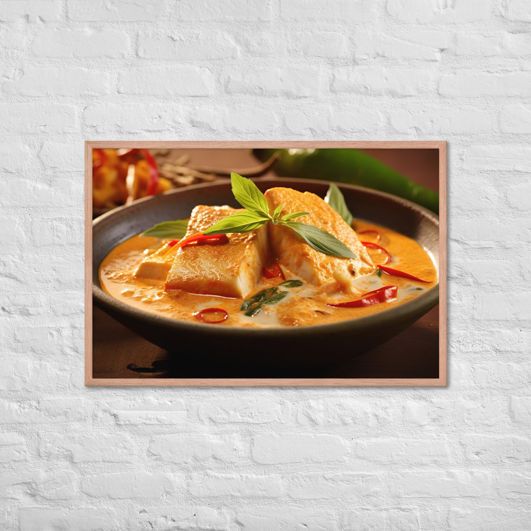 Fijian Fish Curry Framed poster 🤤 from Yumify.AI