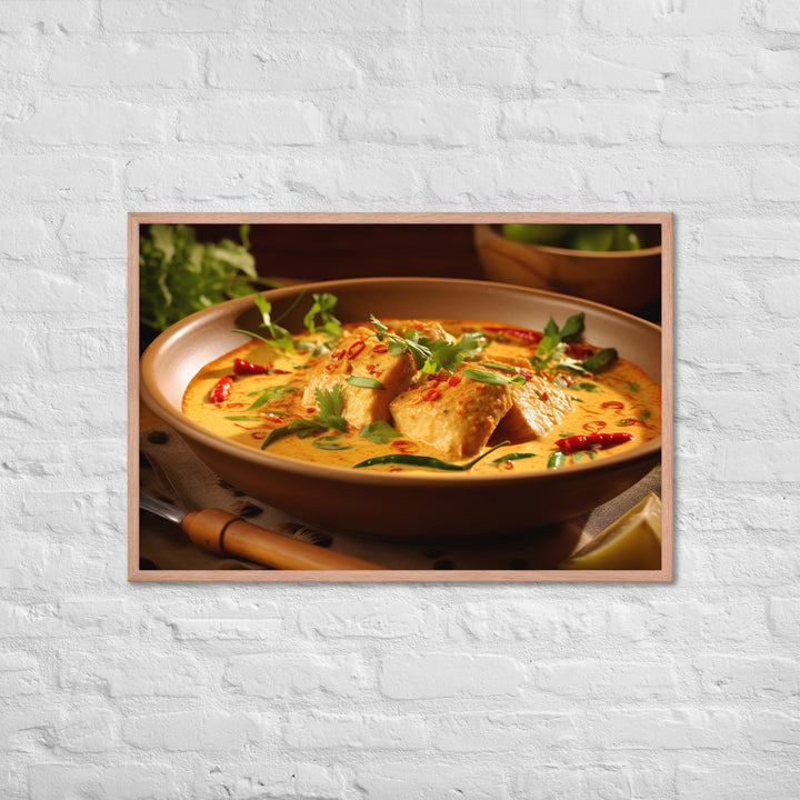 Fijian Fish Curry Framed poster 🤤 from Yumify.AI