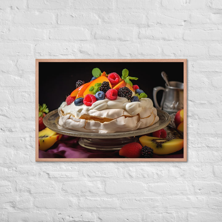 Pavlova Framed poster 🤤 from Yumify.AI