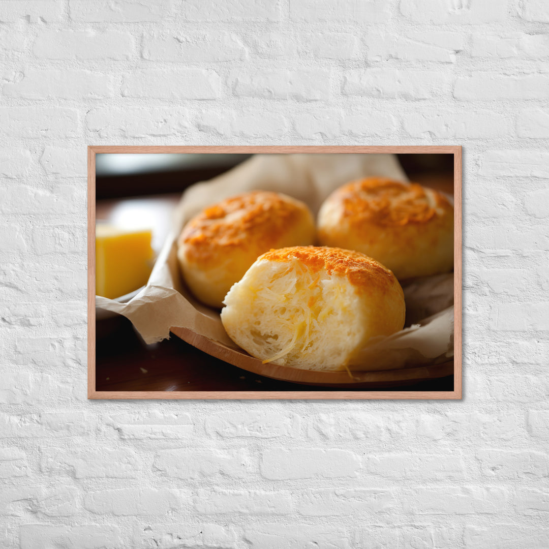 Po de Queijo Framed poster 🤤 from Yumify.AI