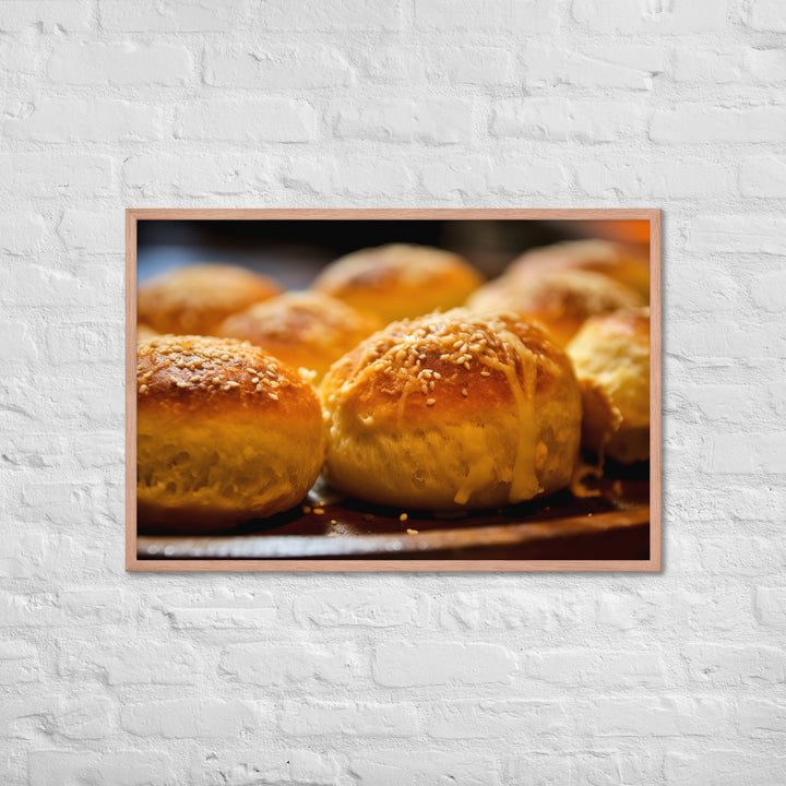 Po de Queijo Framed poster 🤤 from Yumify.AI