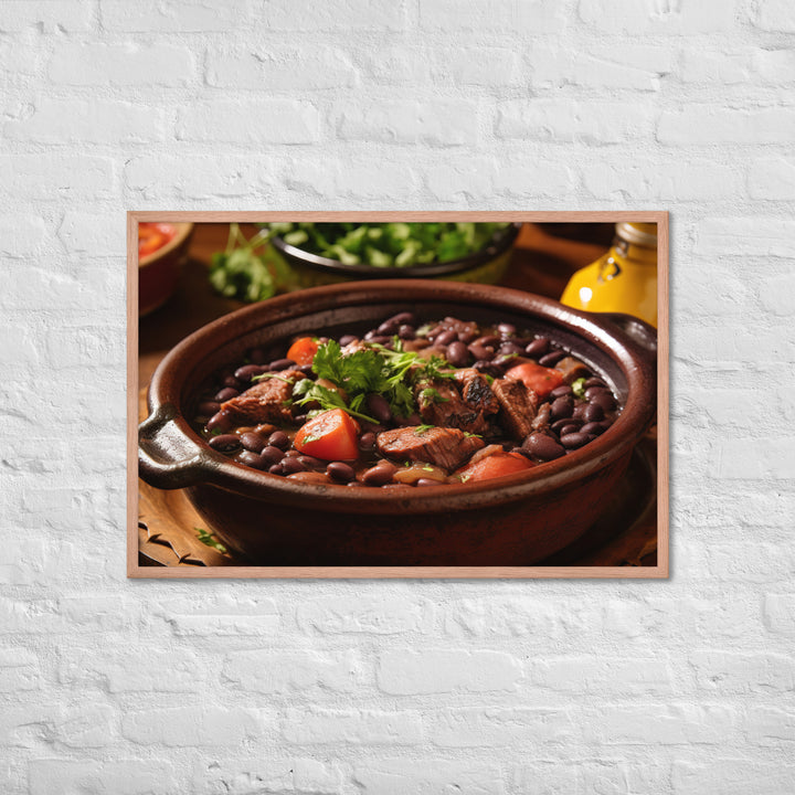 Feijoada Framed poster 🤤 from Yumify.AI