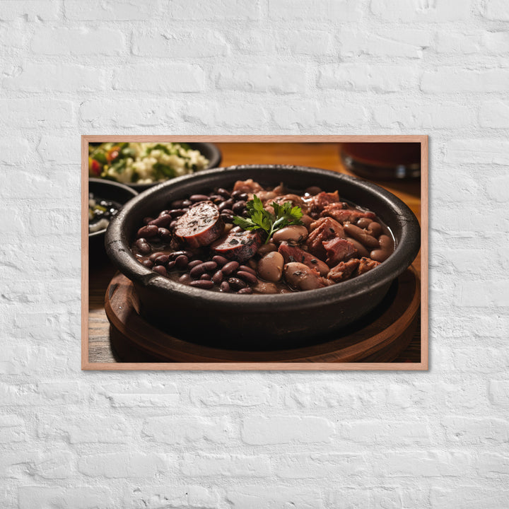 Feijoada Framed poster 🤤 from Yumify.AI