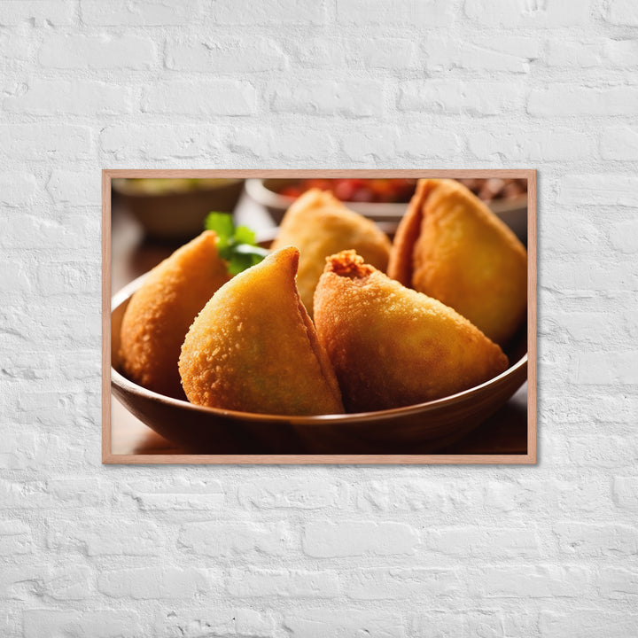 Coxinha Framed poster 🤤 from Yumify.AI