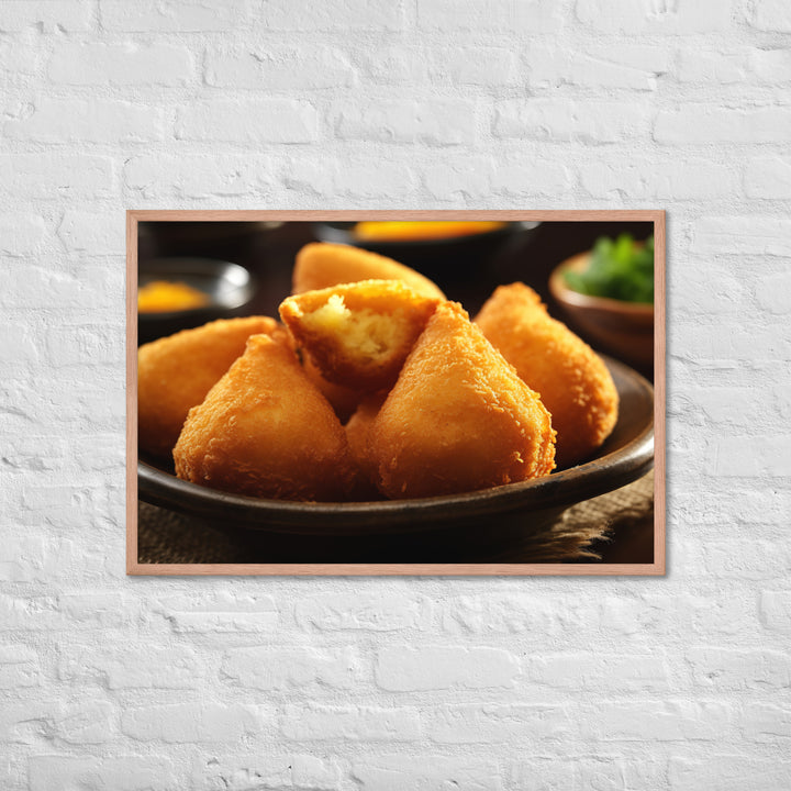 Coxinha Framed poster 🤤 from Yumify.AI