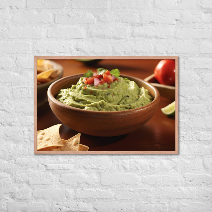 Guacamole Framed poster 🤤 from Yumify.AI