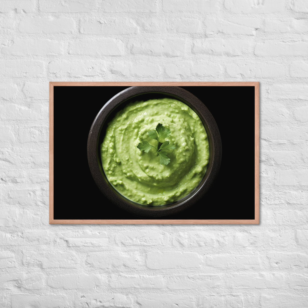 Guacamole Framed poster 🤤 from Yumify.AI